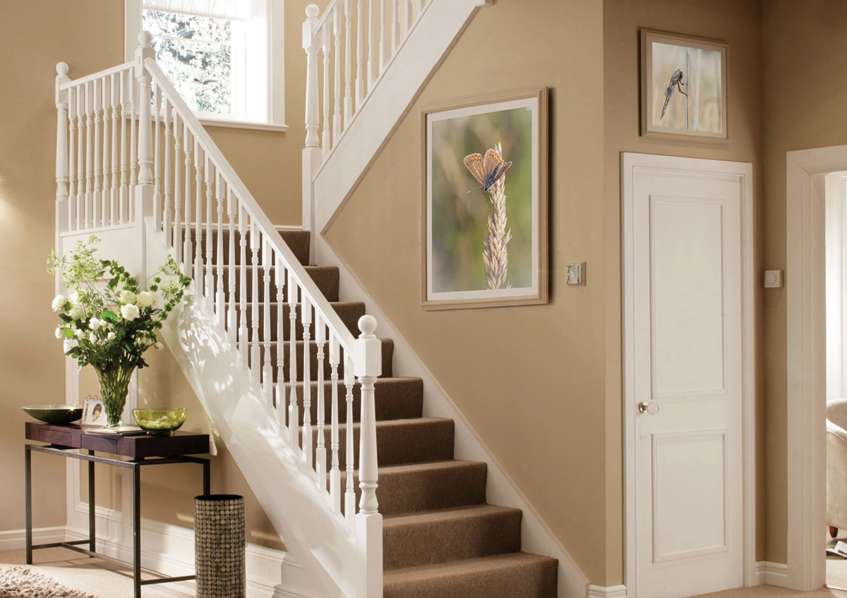 hallway stairs